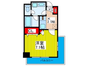 アクティコ－トクリスタル京橋の物件間取画像